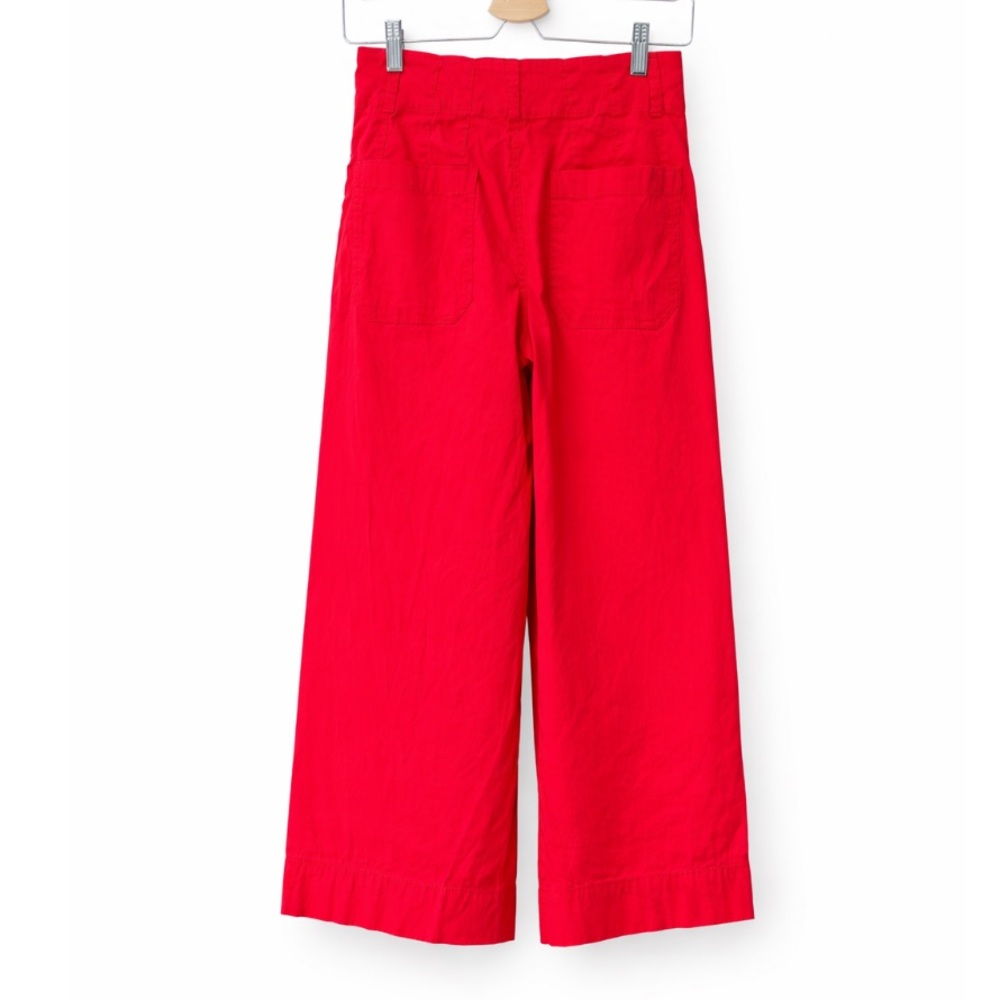 Maeve The Colette Pants Red Anthropologie Valentines Day Trousers - Picture 3 of 6